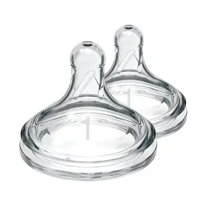 Dr. Brown's Options+ Wide Neck Baby Bottle Nipple (Pack of 1 White)