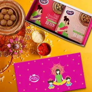 Early Foods : Gift Pack Dry Fruits Choco Chip & Ragi Chocolate Laddoos Combo | Diwali Gift hamper | Diwali Gift | Diwali gift box | Diwali Sweets Combo