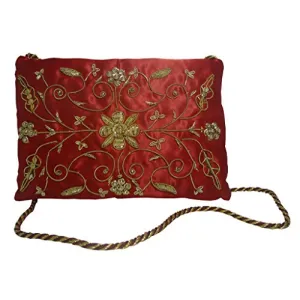 Women's Sling Bag (20x14 cm Red)