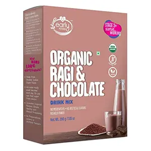 Organic Ragi & Chocolate Health Drink Mix for Kids 200g