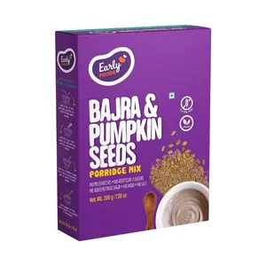 Early Foods - Bajra and Pumpkin Seeds Porridge Mix 200g (With Nuts)| Cereals For Kids