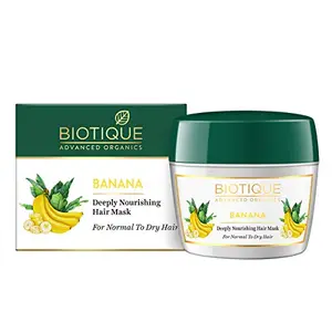 Biotique Banana Deeply Nourishing Hair Mask for Normal to Dry Hair 175g