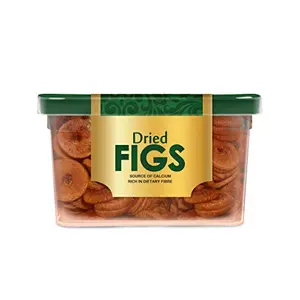 Manna Dried Figs | Premium Anjeer | Seedless.| 100% Natural. Rich in Iron Fibre & Vitamins | 180g