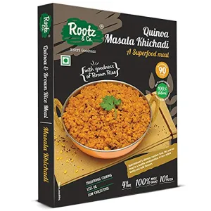 Ready To Eat Quinoa Masala Khichadi With Goodness Of Brown Rice, 300 Gm (10.58 Oz)