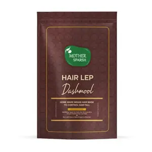 Mother Sparsh Dashmool Hair Lep Powder | With Dushmool & Curry Leaves | Helps Control Hair Fall and Strengthen Roots | 100% Ayurvedic Hair Mask | 300 grams
