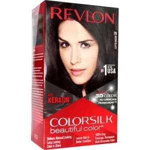 Revlon ColorSilk Beautiful Color - Brown Black 2N