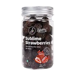 Flyberry Gourmet Dried Strawberries 100 Gms
