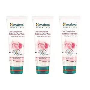 Himalaya Clear Complexion Brightening Face Wash 50 ML each (Pack Of 3)