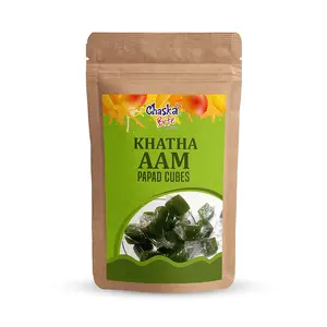 CHASKA BITE Green Aam Papad|Khatta Meetha|Mango Candy|Meetha Aam|250 gm Green Mango Candy Aam Candy
