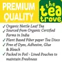 Stinging Nettle Tea Bags Organic - 40 Eco-Friendly Nettle Leaf Tea Bag in Resealable Pouch- Stinging Nettle leaves tea for kidney raising hemoglobin & Joint Health by The Tea Trove Caffeine Free tea, 3 image