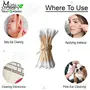 Mini Storify Truly Organic 4.Bamboo Cotton ear bud2.kid bamboo toothbrush,2.Pure Neem Tongue Cleaner& kid,2 Oval Loofah/Loufah Pad, (PACK-10), 6 image