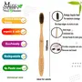 Mini Storify Truly Organic 4.Bamboo Cotton ear bud2.kid bamboo toothbrush,2.Pure Neem Tongue Cleaner& kid,2 Oval Loofah/Loufah Pad, (PACK-10), 3 image