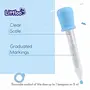LITTLOO Dropper Quality Silicone Graduated Plastic Pipette for Feeding Liquids to Toddlers & with Measured Quantity Markings- 5ml Pack of 2 (Multicolour), 3 image