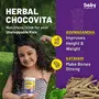 Babyorgano Ayurvedic Swarnaprashan Drops & Chocovita Trial Pack - 15+ Herbs Chocolate Flavor Milk Drink Powder Combo for (Pack 2), 3 image