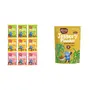 Slurrp Farm Fruit and Vegetable Teething Puffs, Baked Puff in Yummy Flavours- Carrot, Strawberry & Banana, Mango, Pack of 9 & Slurrp Farm Natural Jaggery Powder, 300 G