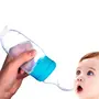 GOODMUNCHKINS Stainless Steel Feeding Bottle 304 Grade Jointless & Spoon Food Feeder for Baby/Infants Anti Colic Silicon Nipple - Food Grade Silicon Food Feeder BPA Free Combo Pack 2 (300 Green), 4 image