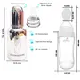 GOODMUNCHKINS Stainless Steel Feeding Bottle Food Feeder & Fruit Feeder for Baby/Infants-304 SS-No Joints-Anti Colic Silicon Nipple-Food Grade Silicon Feeder BPA Free Pack 3 (White-Yellow 300), 6 image