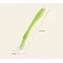 Safe-O-Kid Soft Silicone Tip Spoons Set Box (2 Spoons) Yellow & Green, 4 image