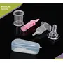 Safe-O-Kid BPA Free Silicone Liquid Medicine FeederDropper with Box for Baby Pink Pack of 1, 2 image