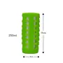 Safe-O-Kid - Pack of 2 - Silicone Baby Feeding Bottle Cover Sleeve Holder Insulated Protection All Bottle Types Large 250 ml- Green, 5 image