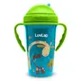 LuvLap Tiny Giffy Sippy Cup, Silicone Straw, BPA Free, 300 ml 18m+ (Green)