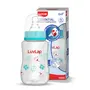 LuvLap Baby Essential Slim Neck Feeding Bottle, 125ml, Wild Flower, with anti Colic Nipple, New Born / Infants / Toddler upto 3 years, BPA Free, , Green
