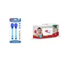 LuvLap Tiny Love Heat Sensitive Baby Feeding Spoons Set, Food Grade PP Kids & Baby Spoon with Soft Silicone Tip, 2 pcs, Blue & Paraben Free Wipes for Baby Skin, 72 Wipes with Lid Pack