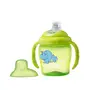 Luvlap Hippo Sipper/Sippy Cup 225Ml Anti-Spill Design with Soft Silicone Spout 6M+ (Green)&Baby Dove Rich Moisture Hair to Toe Baby Wash 400 Ml, 4 image