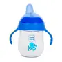 Mee Mee Twin Handle Straw Sipper Cup (Blue, Plastic)