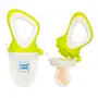 Mee Mee Fruit and Food Nibbler with Silicone Sack, Green