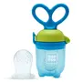Mee Mee Advanced Fruit & Food Nutritional Baby Feeder | Safe and BPA-Free Solution | Ideal for Babies 6 to 12 Months Old | Enhance Feeding Experience with Baby Grip Feeder (Blue)