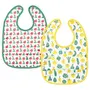Ikea Bib Fruit/Vegetables Pattern Green Yellow(Pack of 2)