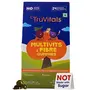 TruVitals Multivitamin gummies for kids for Immunity | Made with Chicory (Natural Prebiotic fiber) for digestion| NO added sugar| 24 nutrients - Vitamin A B Complex C D Zinc | 100% Veg | 30Gummies