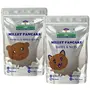 TummyFriendly Foods Millet Pancake Mix - Chocolate, Dates, Nuts. HealthyBreakfast. 2 Packs 150g Each Cocoa Powder (2 x 150 g)