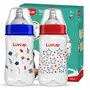 LuvLap Anti-Colic Wide Neck Natura Flo Baby Feeding Bottle -Combo