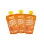 Happa Organic, Fruit Puree Apple, Mango and multigrain -100 gm - Pack of 3