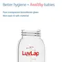 LuvLap Essential Slim Neck Glass Feeding Bottle -125 ml, 4 image