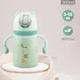R for Rabbit Steebo Giffy Stainless Steel 2 in 1 Baby Spout Sipper Cup-Green(300ml) -Defaul Title, 4 image