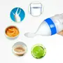 LuvLap Feeding Spoon with Squeezy food Grade Silicone Feeder bottle -90 ml, 2 image