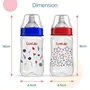 LuvLap Anti-Colic Wide Neck Natura Flo Baby Feeding Bottle -Combo, 2 image