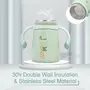 R for Rabbit Steebo Giffy Stainless Steel 2 in 1 Baby Spout Sipper Cup-Green(300ml) -Defaul Title, 3 image