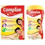 Complan Nutrition Drink Powder for Children, Kesar Badam Flavour, 500 g Jar & Kesar Badam, 500gm (Jar) | Nutrition drink for kids with protein & 34 vital nutrients