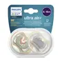 Philips Avent Ultra Air Pacifier Pack of 2 | High Ventilation | 98% Acceptance | BPA-Free | for Babies from 6-18 Months (Model SCF085/17)
