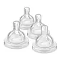 Philips AVENT Anti-Colic Baby Bottle 0M+ Nipple by Fratelli,SCY761/04 (Pack of 4 Teats)