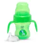 Mee Mee Baby Trainer Sippy Cup | Soft Spout, Leakproof Sipper for Toddlers | Dual Handle for Easy Grip | Non -Toxic, Lightweight & BPA Free, Green (150 Ml)