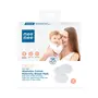 Mee Mee Reusable Cotton Maternity Breast Pads for Feeding Mothers 6 PCS | Washable Absorbing Nursing Pads, Leak Proof | Anti-Bacterial Dermatologically Tested, Bamboo Rayon Pads (100 Washes, Cream)