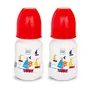 Mee Mee Premium Baby Feeding Bottle (Pack of 2 (125ml) Red)