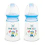 Mee Mee BPA-Free Baby Feeding Bottle Eazy Flo Technology Anti-Colic Valve 0-3 Years (Blue 130 ML (Pack of 2))
