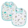 Mee Mee Baby Cotton Apron, Feeding Bibs Washable, Bibs Set for 0-12 Month (Pack of 2)