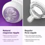 Philips Avent Natural Baby Feeding Bottle | No.1 Brand Recommended by Moms Worldwide | Ideal for 1 months+| Natural Response Technology Mimics Breastfeeding | Uniquely Designed Nipple releases milk only when baby drinks | Pack of 1 | SCY903/66, 5 image